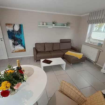 公寓 Haus Nemo - 5, Gemuetliches - Strandkorb, Strandnah 50 M *