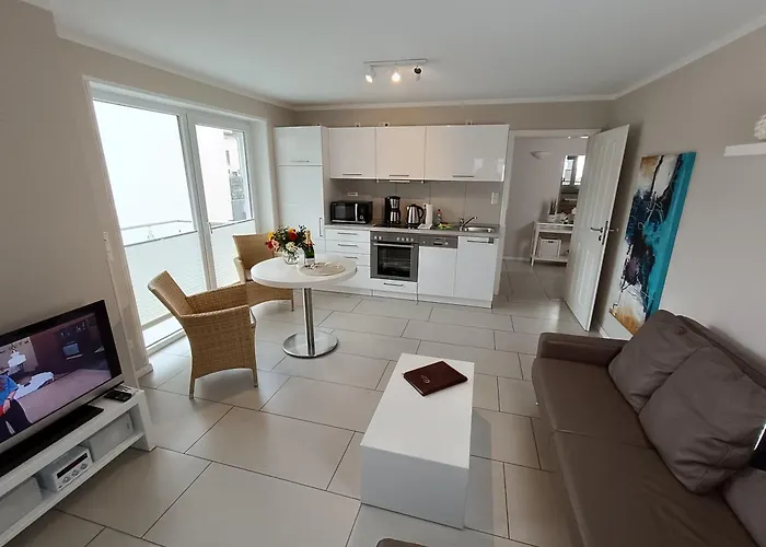 Апартаменты Haus Nemo - 5, Gemuetliches - Strandkorb, Strandnah 50 M *